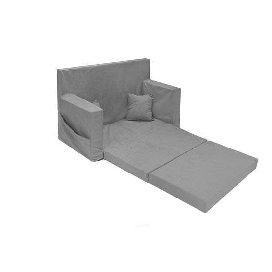 Otroški raztegljiv kavč Classic - Grey
