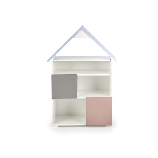 Otroški regal v obliki hišice Fati