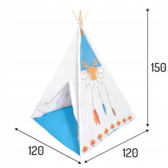 Otroški teepee šotor