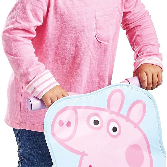 Otroški trampolin z ročajem - Pujsa Pepa