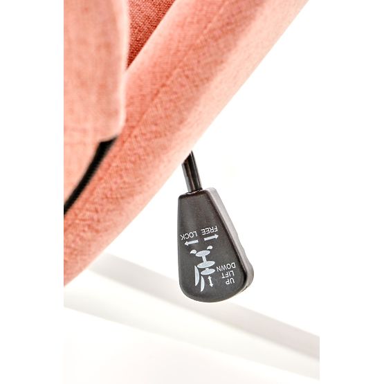 Otroški vrtljivi stol Falcao - roza