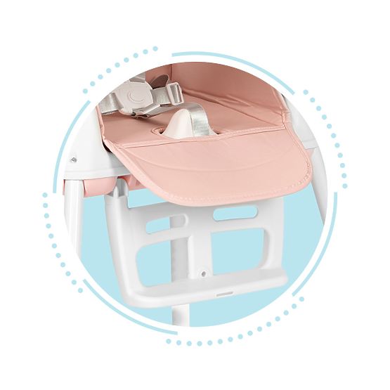 Otroški zložljivi stolček za hranjenje 3v1 ECOTOYS