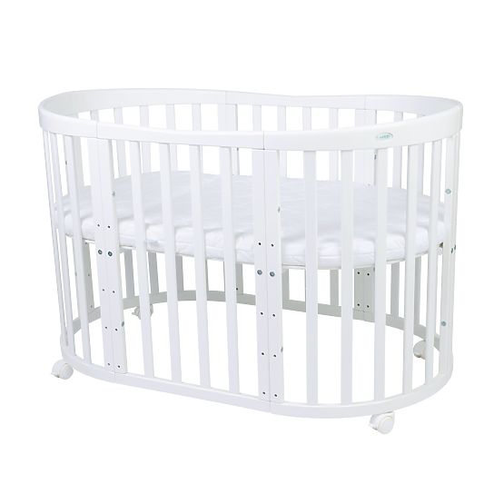 Ovalna gredica Ruby 7 v 1 PLUS - bela