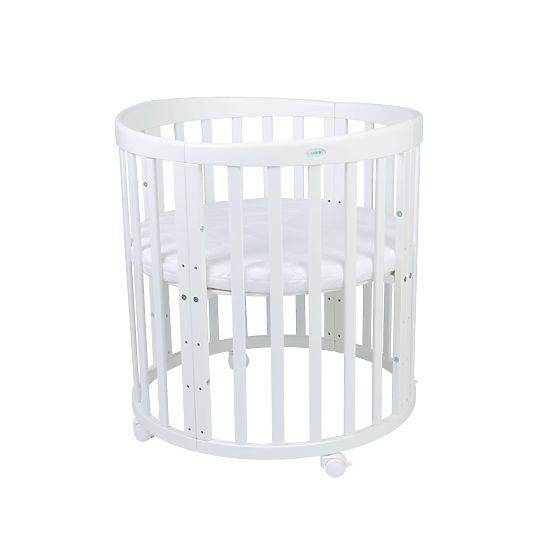 Ovalna gredica Ruby 7 v 1 PLUS - bela