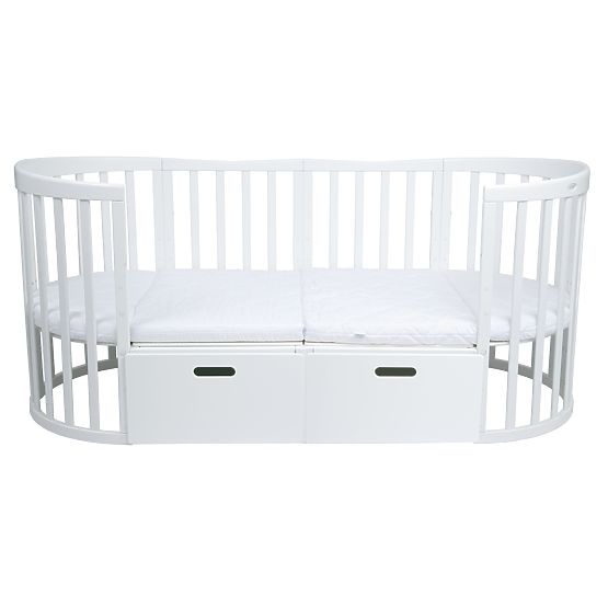 Ovalna gredica Ruby 7 v 1 PLUS - bela