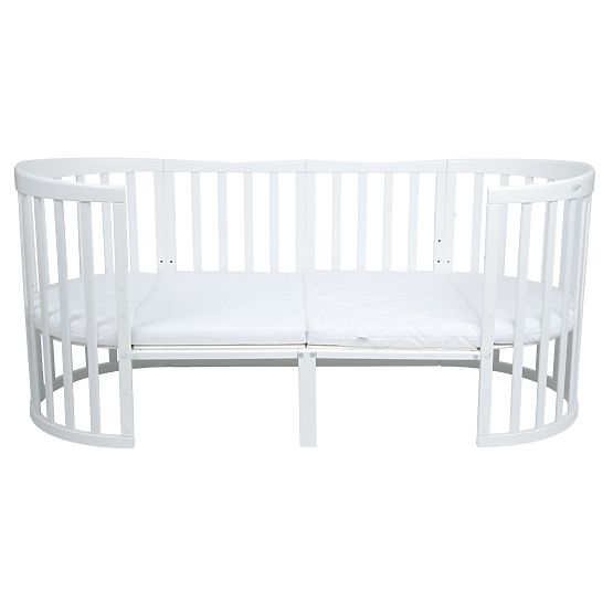 Ovalna gredica Ruby 7 v 1 PLUS - bela