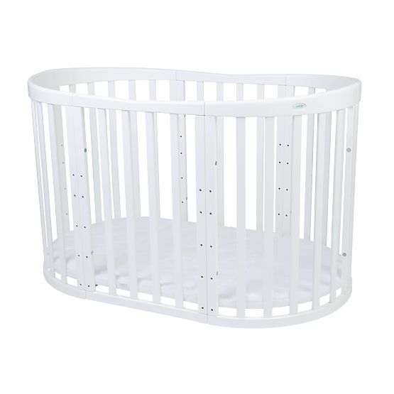 Ovalna gredica Ruby 7 v 1 PLUS - bela