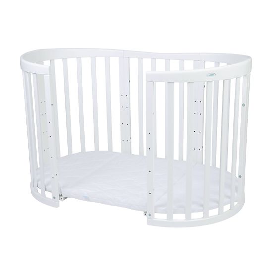 Ovalna gredica Ruby 7 v 1 PLUS - bela