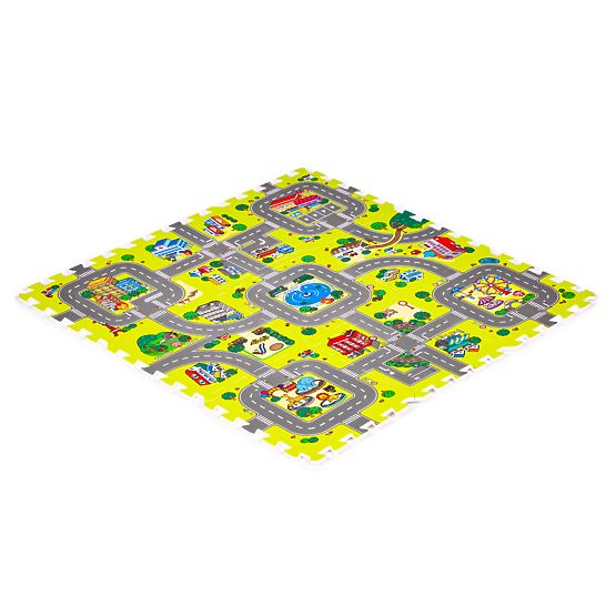 Pena podloga za otroke mesto 9 delov 90,5x90,5 cm IPLAY