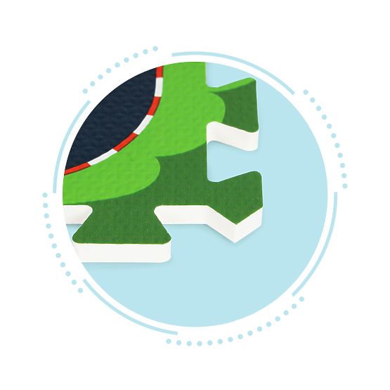 Pena podloga za otroke puzzle mesto ulice ceste IPLAY