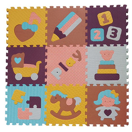 Pěnové puzzle - svět hraček