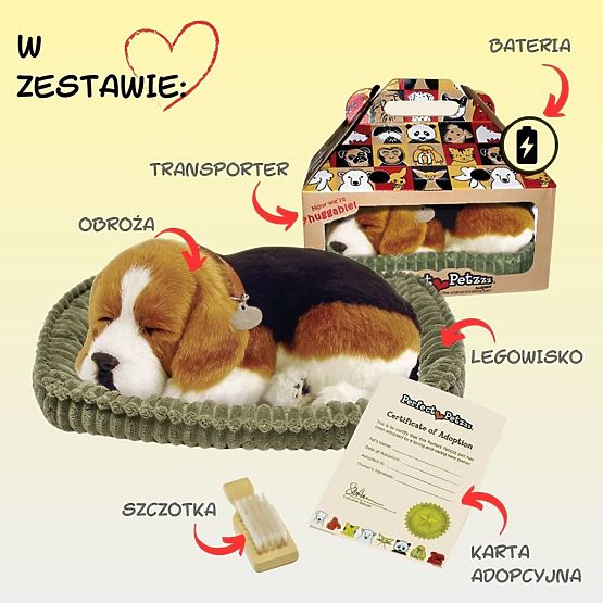 Perfect Petzzz Dihajoči Mladiček Beagle