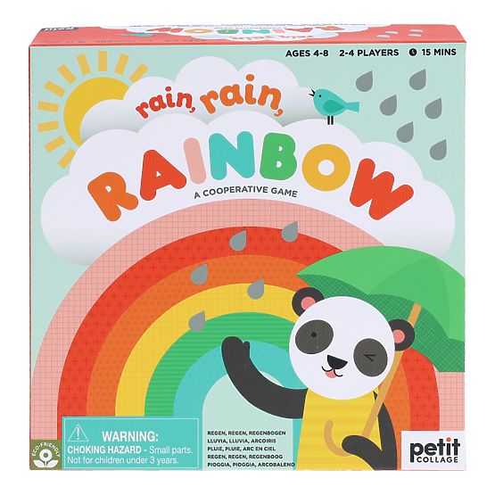 Petit Collage Kooperativna igra Rain, rain, rainbow