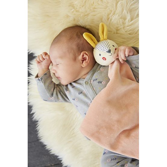 Petit Collage Sleepy bunny roza