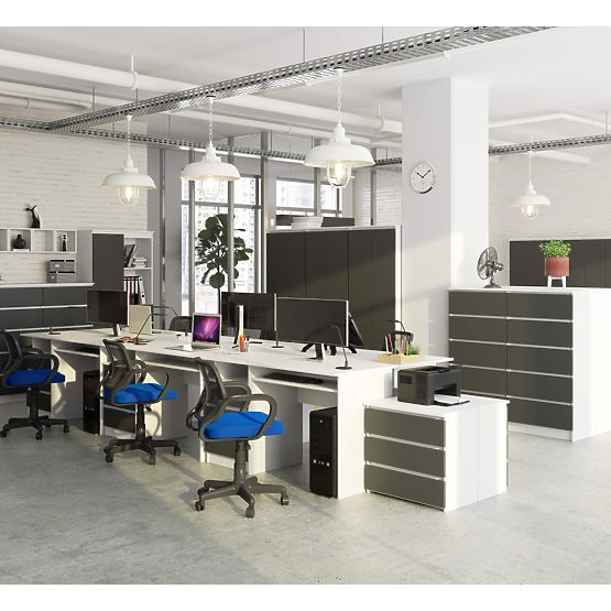 PISALNA MIZA CLP 135cm PK BELA / SIVA