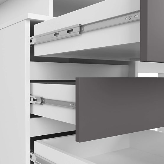 PISALNA MIZA CLP 135cm PK BELA / SIVA