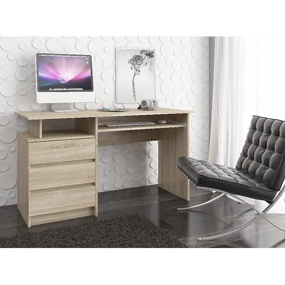 PISALNA MIZA CLP 135cm PK SONOMA