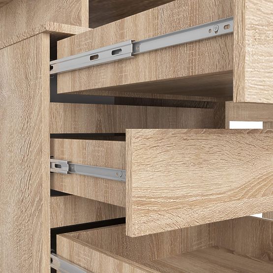 PISALNA MIZA CLP 135cm PK SONOMA