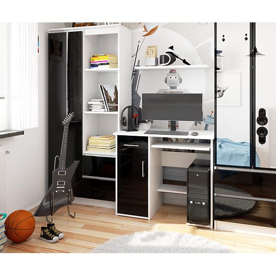 PISALNA MIZA JAY PK BELA / ČRNI SIJAJ