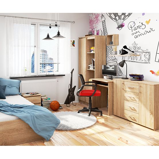 PISALNA MIZA STAR PK HRAST SONOMA