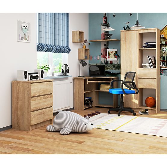 PISALNA MIZA TED PK HRAST SONOMA