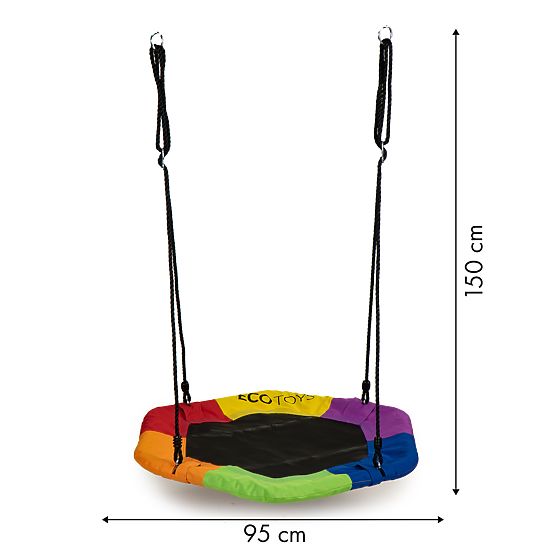 Pisana gugalnica štorklje gnezdi