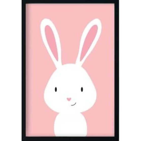 Plakat - Boho zajček