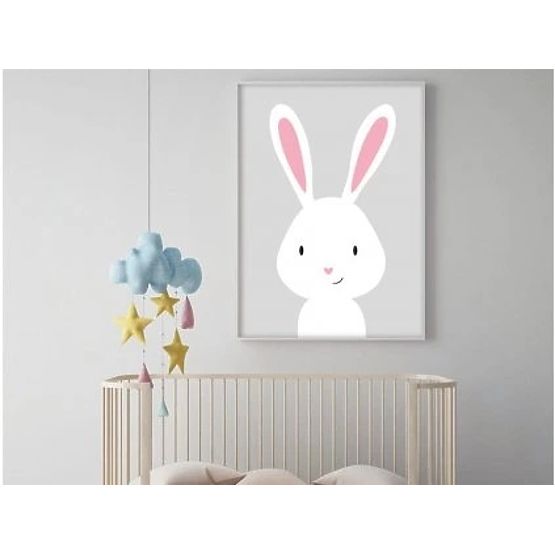 Plakat - Boho zajček