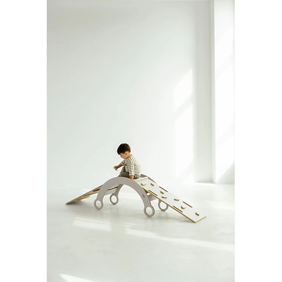 Plezalni set Montessori M - bela