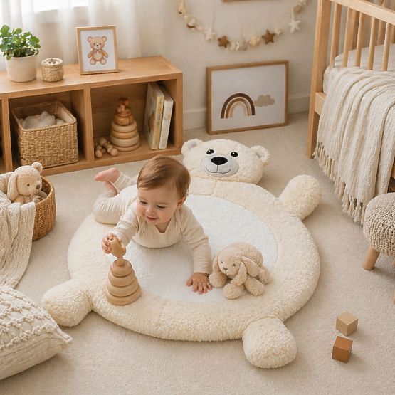 Plišasta podloga Baby - Medvedek
