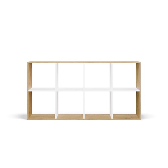 Polica Malax 2X4 HRAST ARTISAN BELA