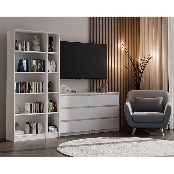 Polica Onyx R25 BELA