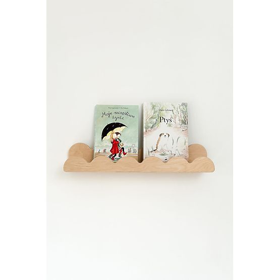 Polica WAVE - naravna