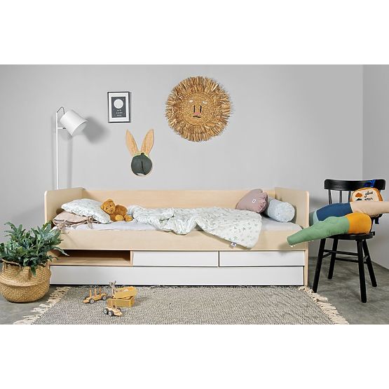 Postelja s hrbtom So sixty 200 x 90 cm