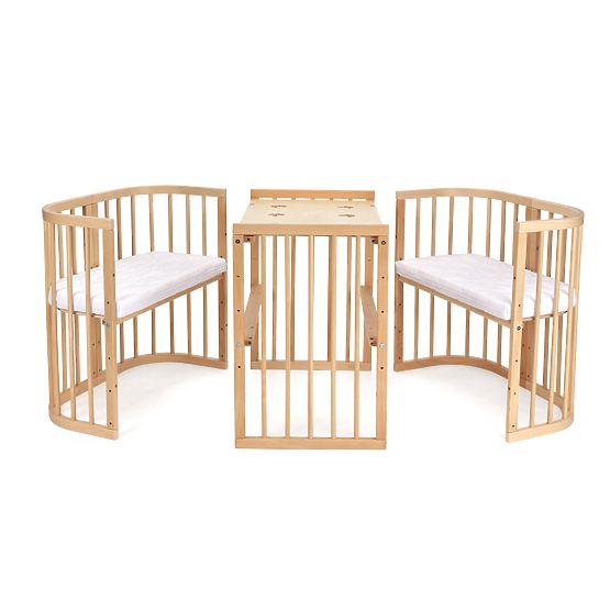 Rastoča postelja Desire 7 v 1 - naravna