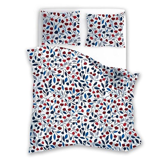 Posteljnina iz mikrovlaken Tulipani 140x200cm + 70x90cm