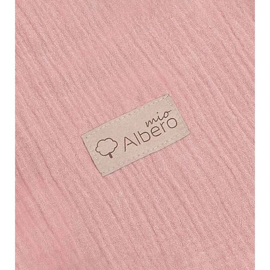 Posteljnina iz muslina s polnilom Hawaii- roza