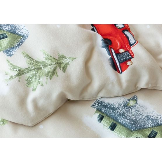 Posteljnina Magic winter 140x200 cm + 70x90 cm