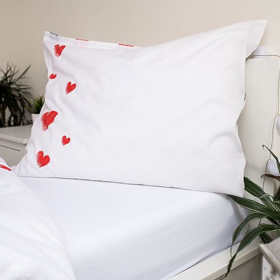 Posteljnina Mickey and Minnie 140 x 200 cm + 70 x 90 cm