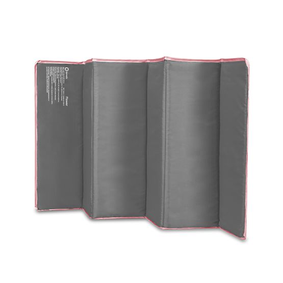 Potovalna posteljica s previjalno mizo - roza