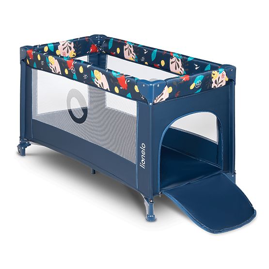 Potovalna posteljica Stefi - Blue Navy