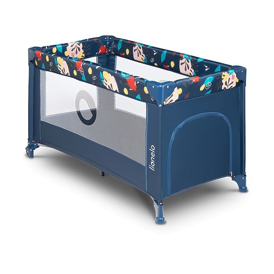 Potovalna posteljica Stefi - Blue Navy