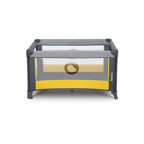 Potovalna posteljica Stefi - Yellow Lemon