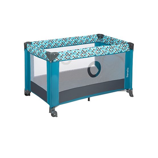 Potovalna posteljica Stefi - Green Turquoise