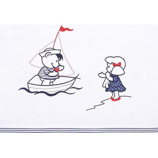 Povlečení do postýlky 135x100 cm - Marine 069