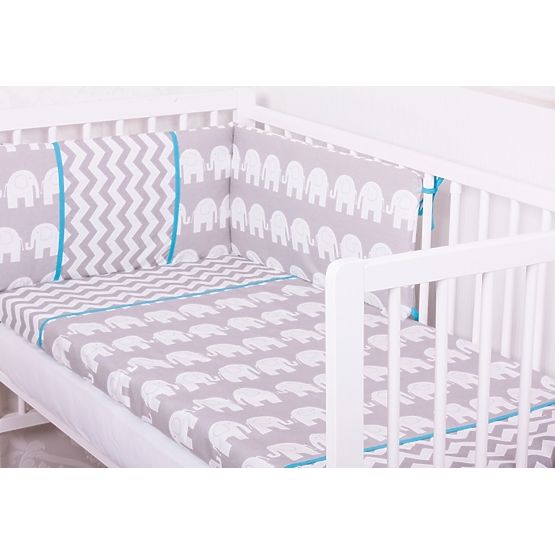 Povlečení do postýlky -  Sloni