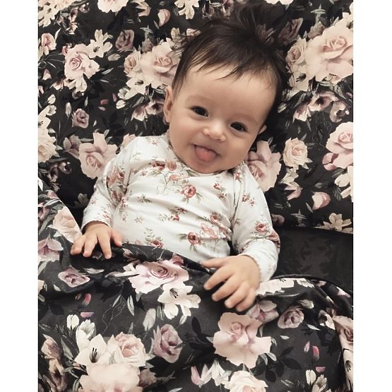 Posteljnina s polnilom Nočno cvetje