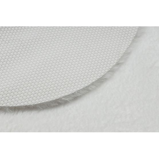 Pralna preproga SHAPE 3105 Srce Shaggy - slonokoščena plišasta, proti zdrsu