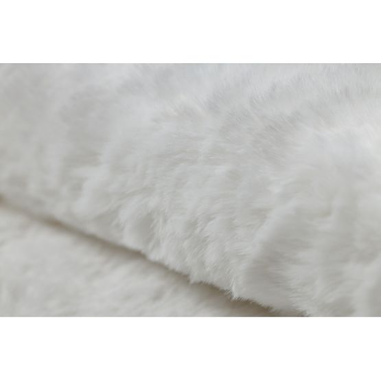 Pralna preproga SHAPE 3146 Medvedek Shaggy - slonokoščena plišasta, protizdrsna