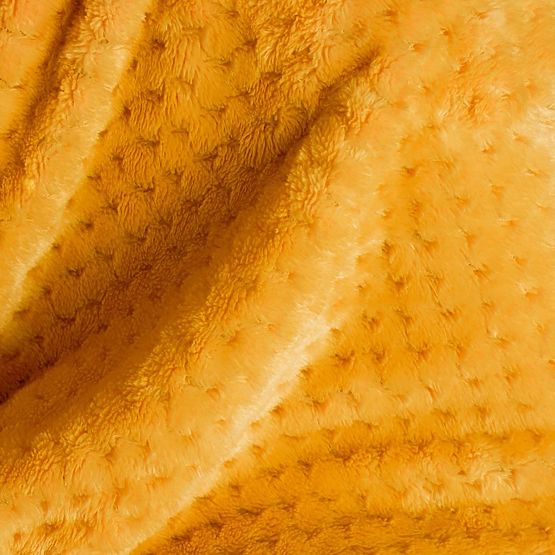 Pregrinjalo SHLEEPY oranžna z žakardnim vzorom klasični slog 170x210